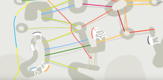 The Rubber Band level from Hohokum