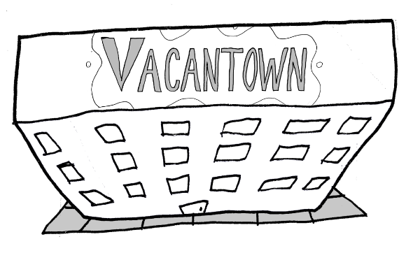 Link to the videogame, Vacantown.
